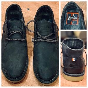 SUPERDRY Men’s Leather Rallie Boot - Size 10